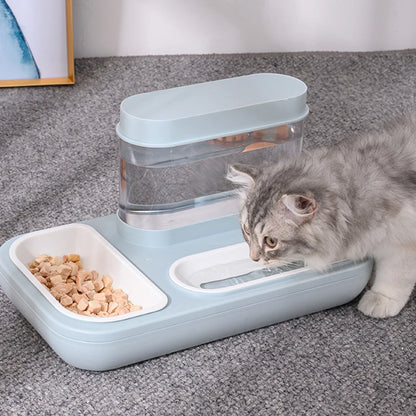 Automatic Pet Feeder and Fountain For Cat or Dog