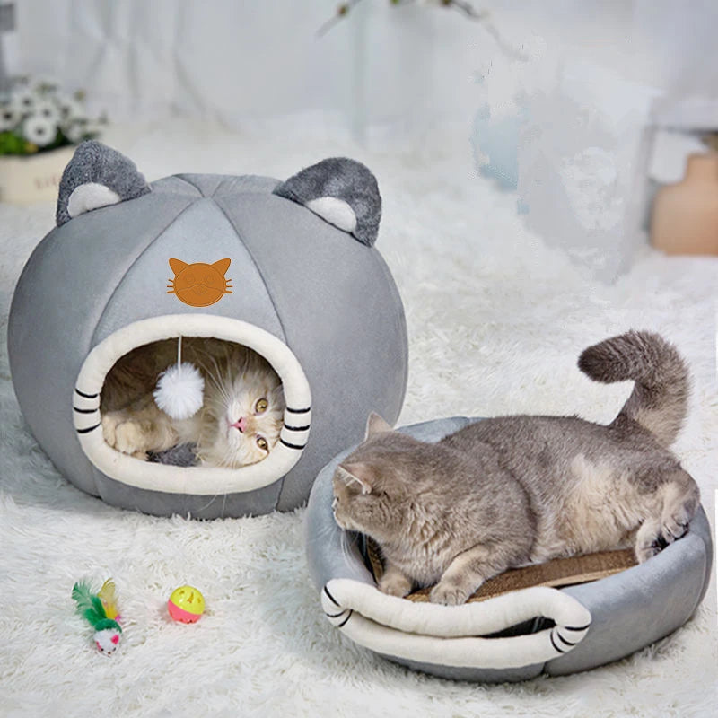 Deep Sleep Comfort Winter Cat Bed