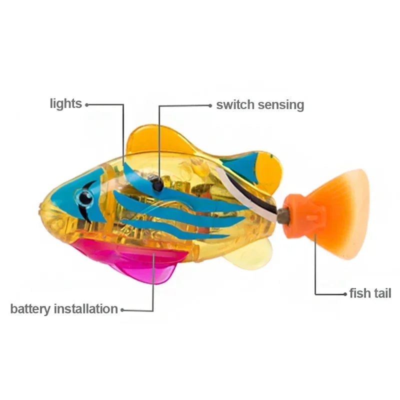 Interactive Electric Fish Cat Toy