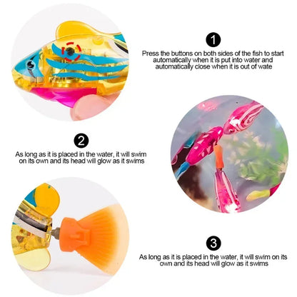 Interactive Electric Fish Cat Toy