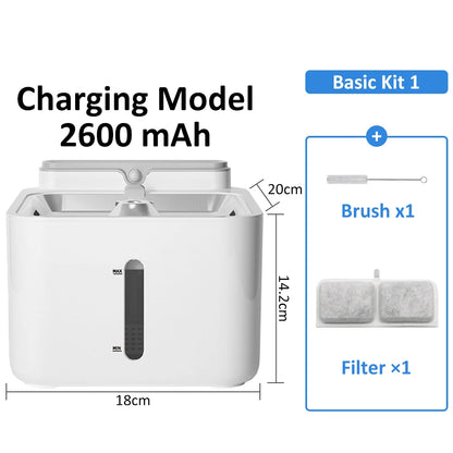 Automatic Wireless Cat Water Fountain