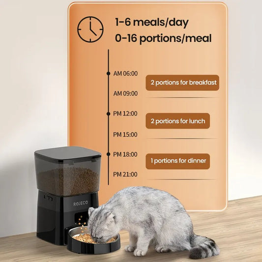 Automatic Smart Control Cat Feeder