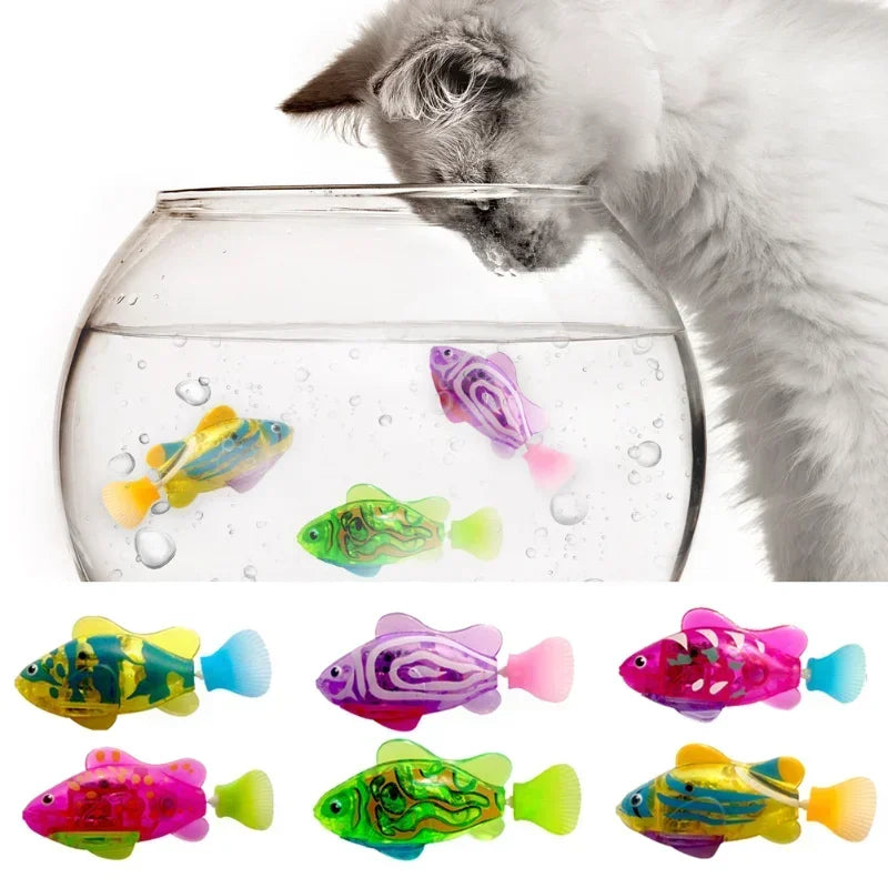 Interactive Electric Fish Cat Toy