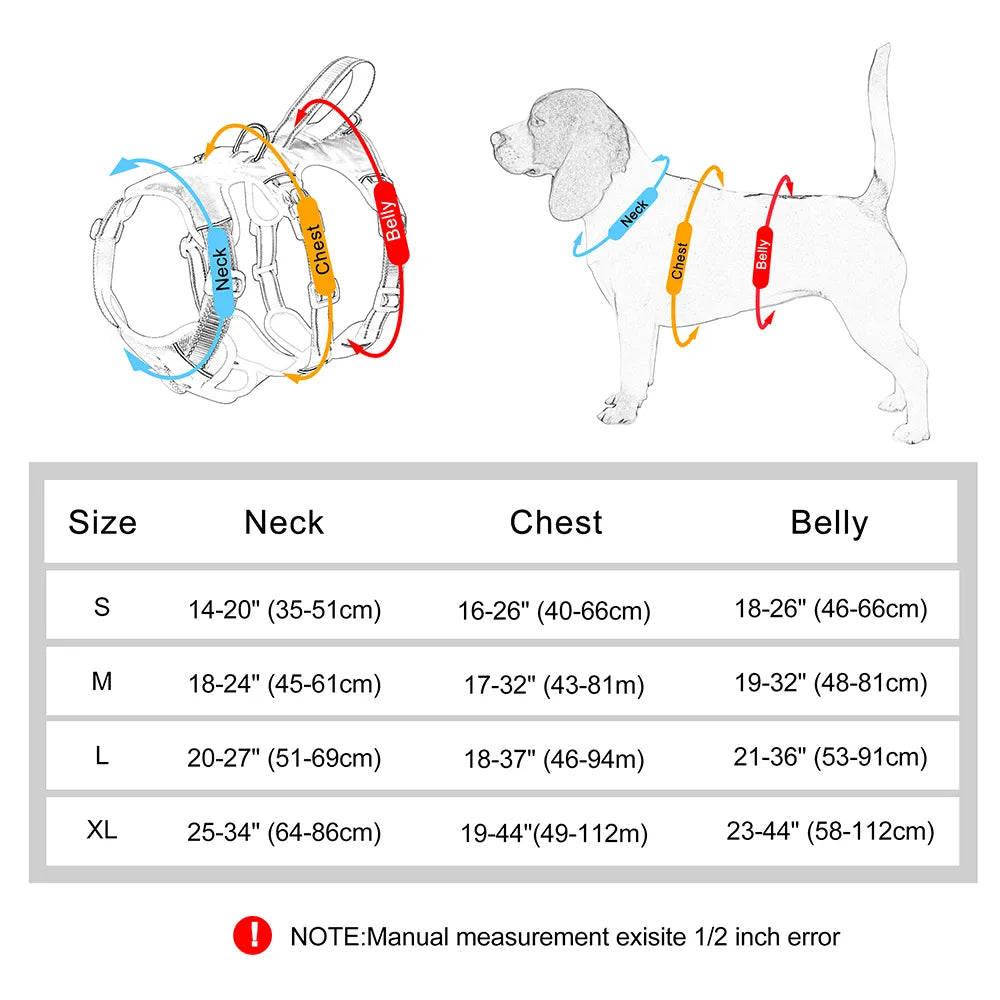 Reflective Dog Harness Vest