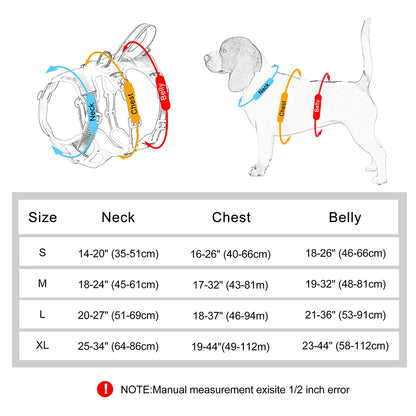 Reflective Dog Harness Vest