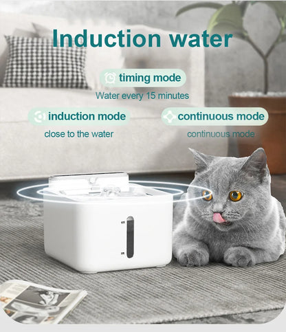 Automatic Wireless Cat Water Fountain