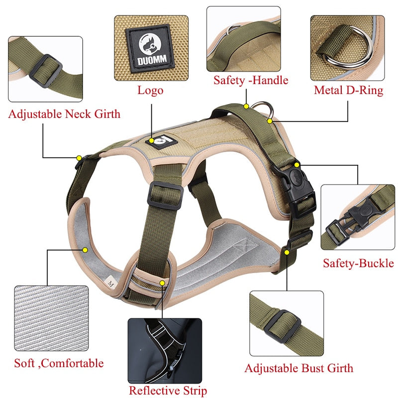 Reflective Dog Harness Vest